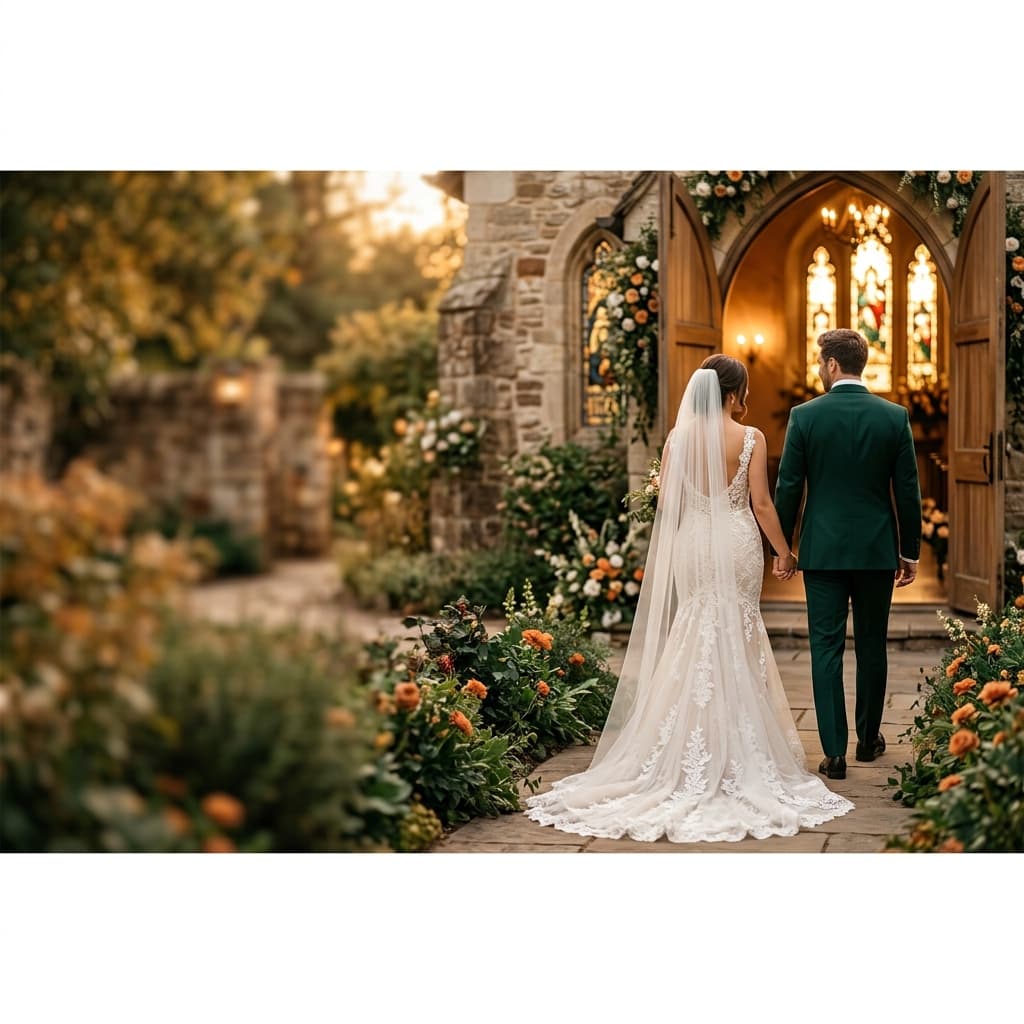 Happy Baptist couple